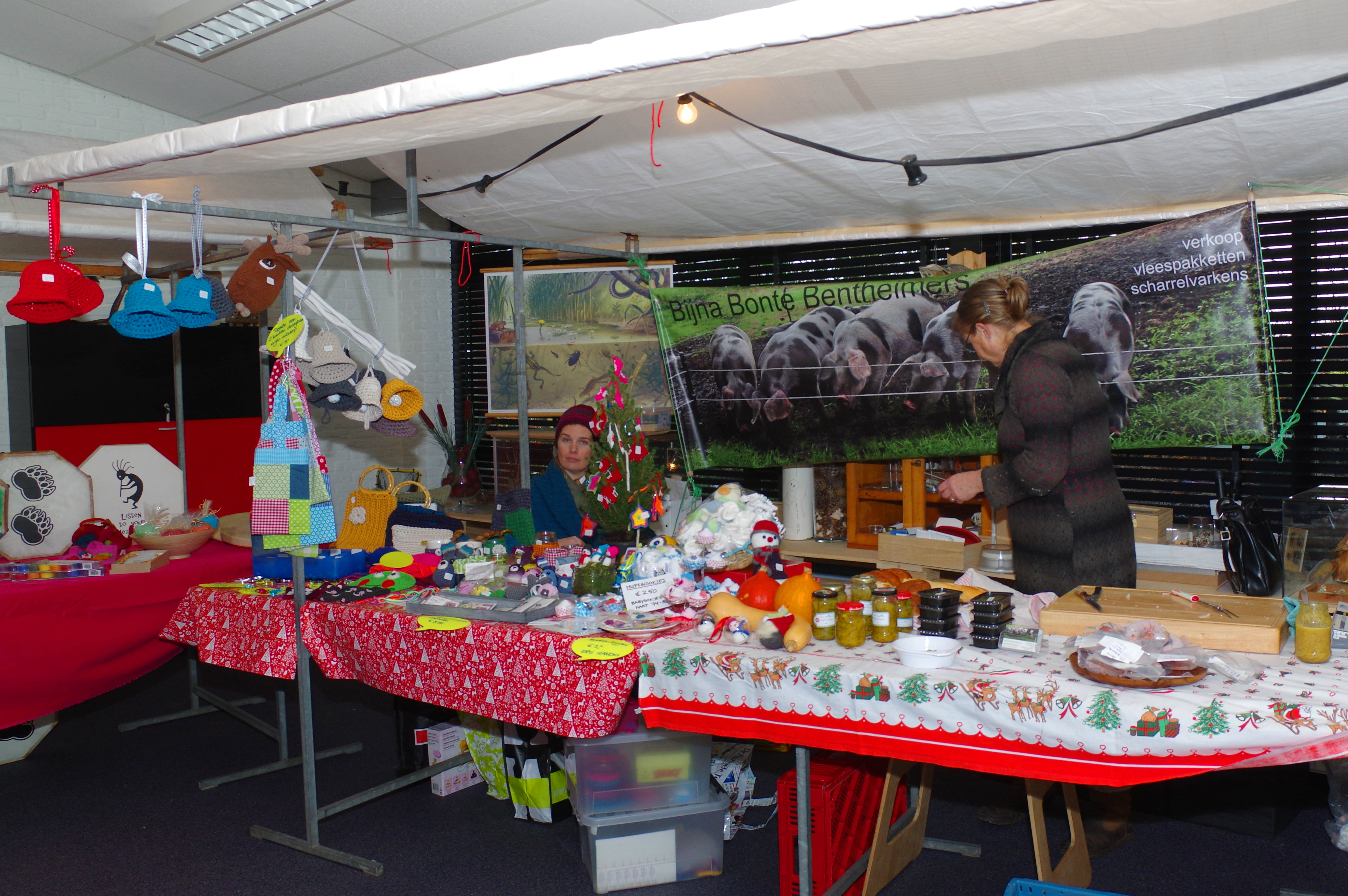 Kerstmarkt in de Rietnymf