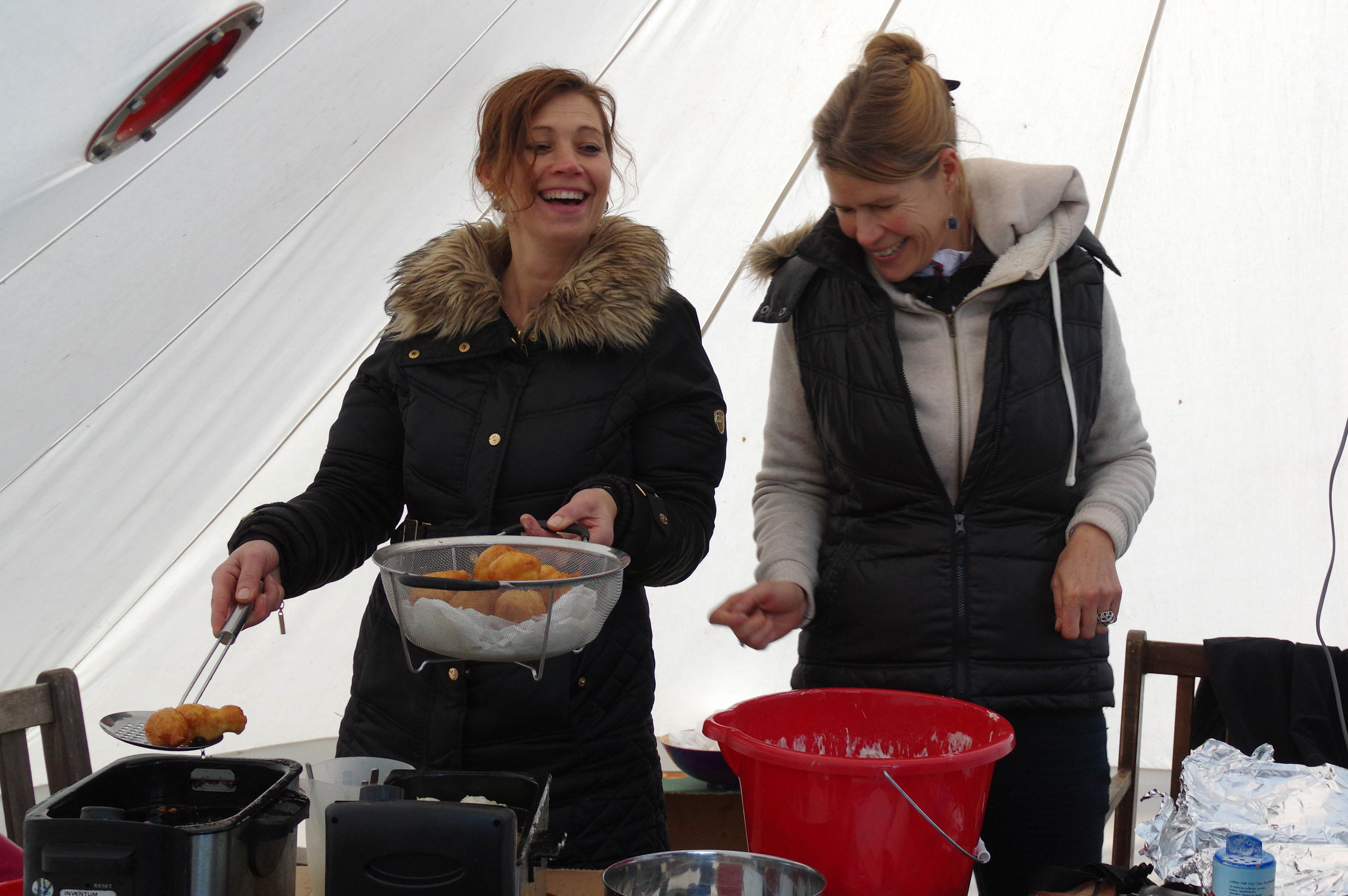 Kerstmarkt in de Rietnymf