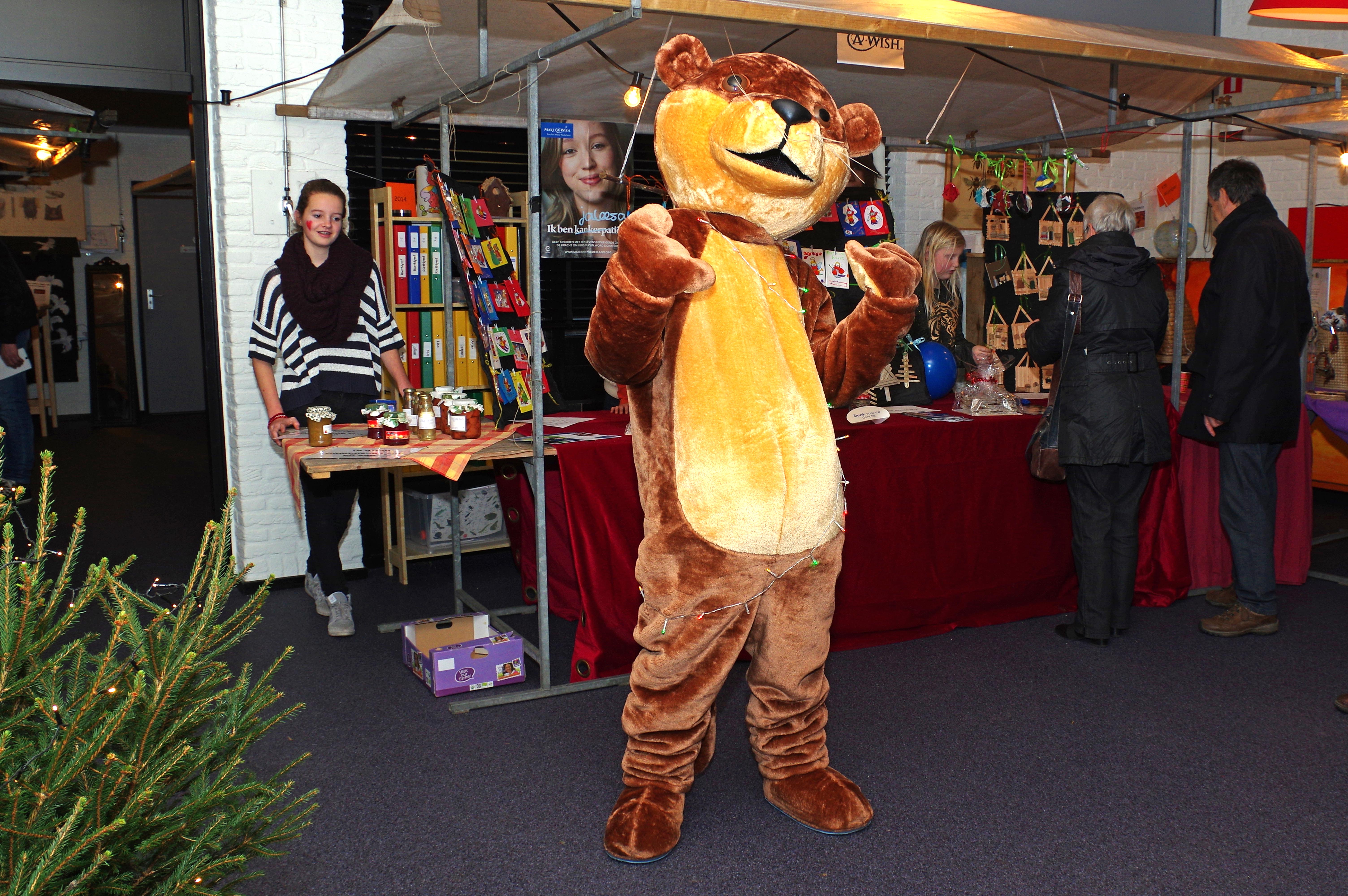 Kerstmarkt in de Rietnymf