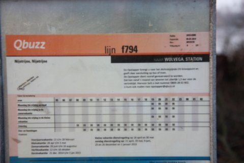 Busverbinding Nijtrijne - Wolvega