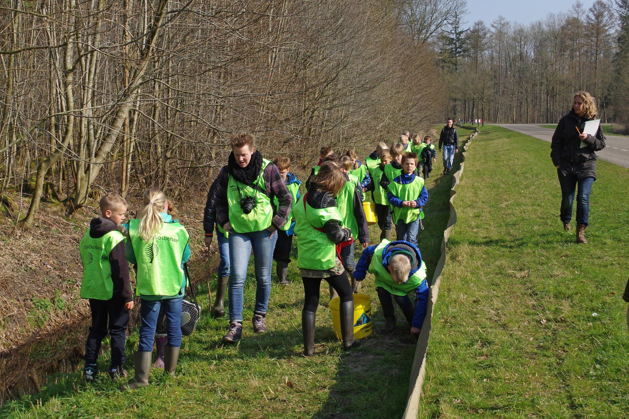 Paddentrek in het Kuinderbos