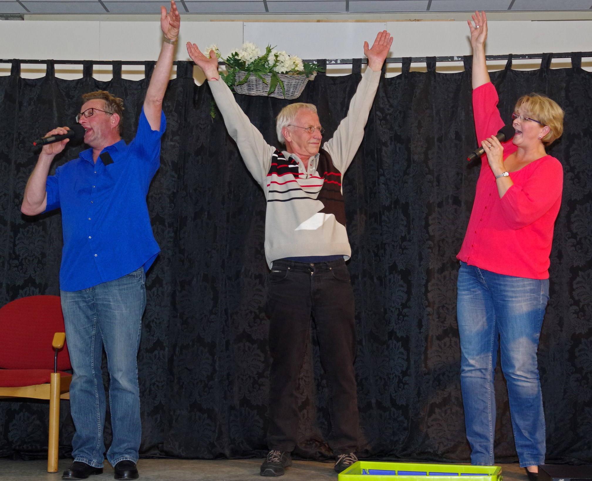 Cabaret ijsclub in Polderhuus