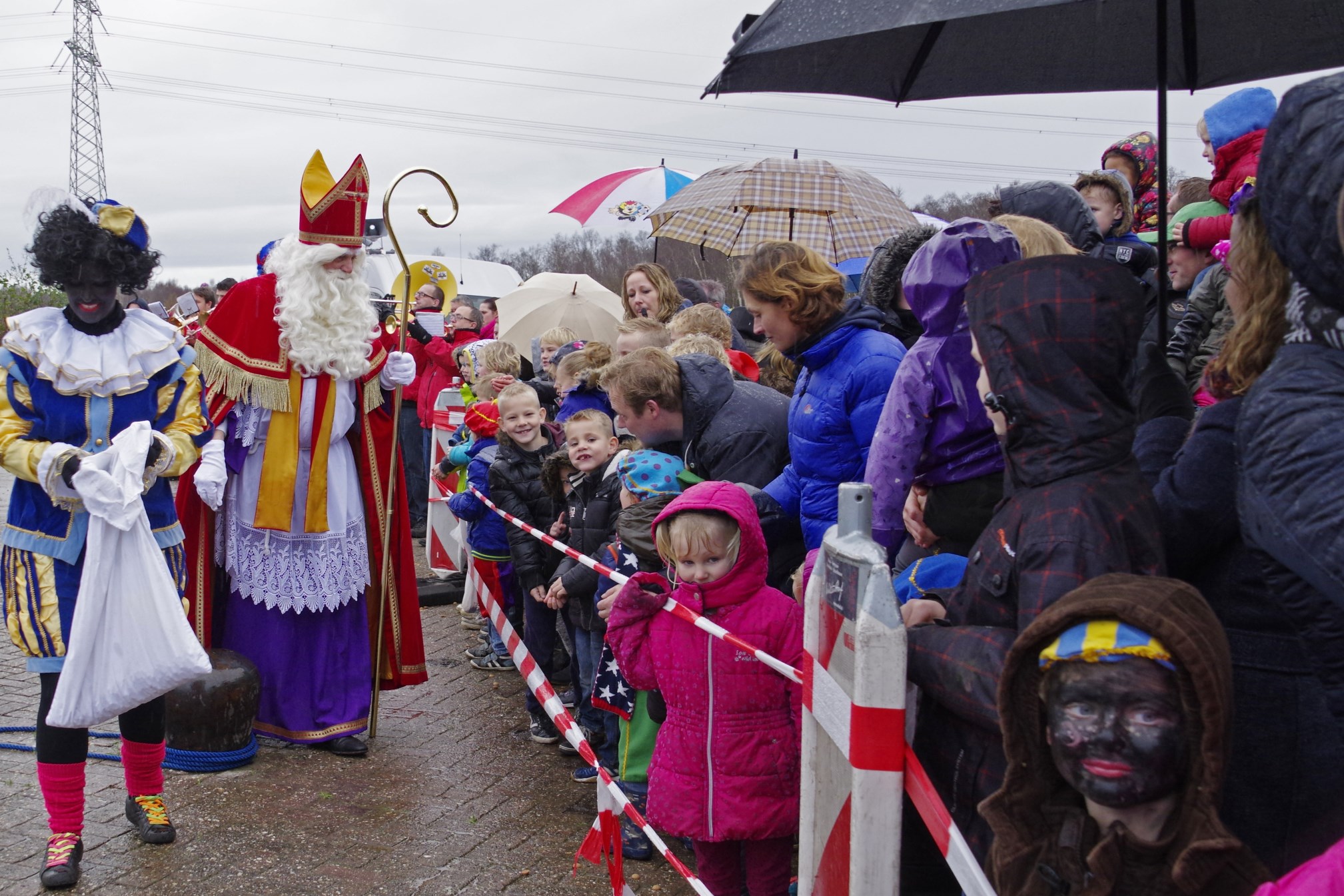 Intocht Sinterklaas Groote Veenpolder 2015