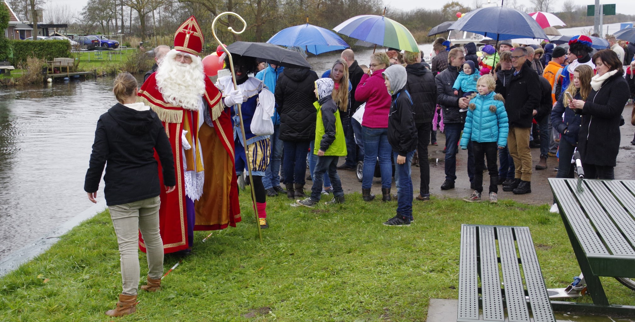 Intocht Sinterklaas Groote Veenpolder 2015