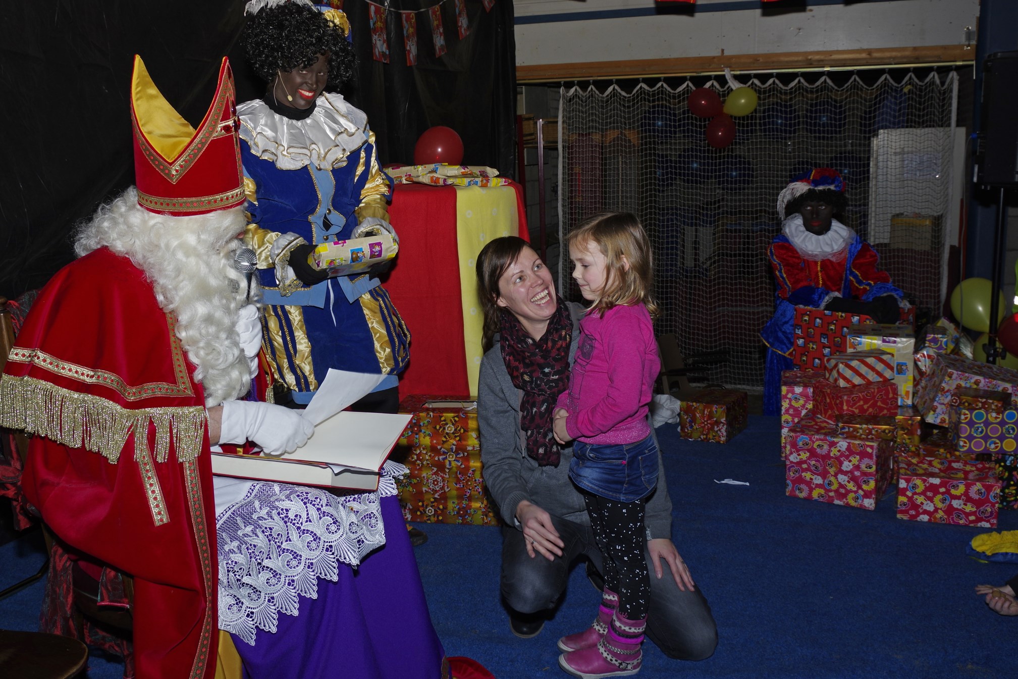 Intocht Sinterklaas Groote Veenpolder 2015