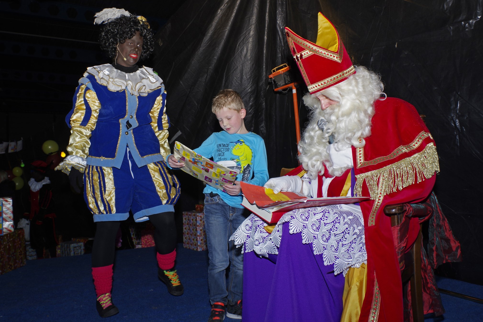 Intocht Sinterklaas Groote Veenpolder 2015