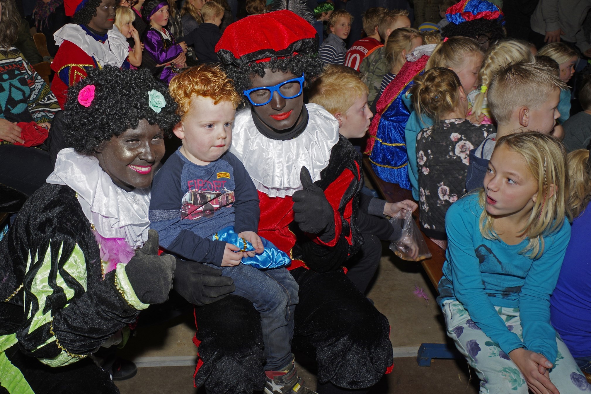 Intocht Sinterklaas Groote Veenpolder 2015