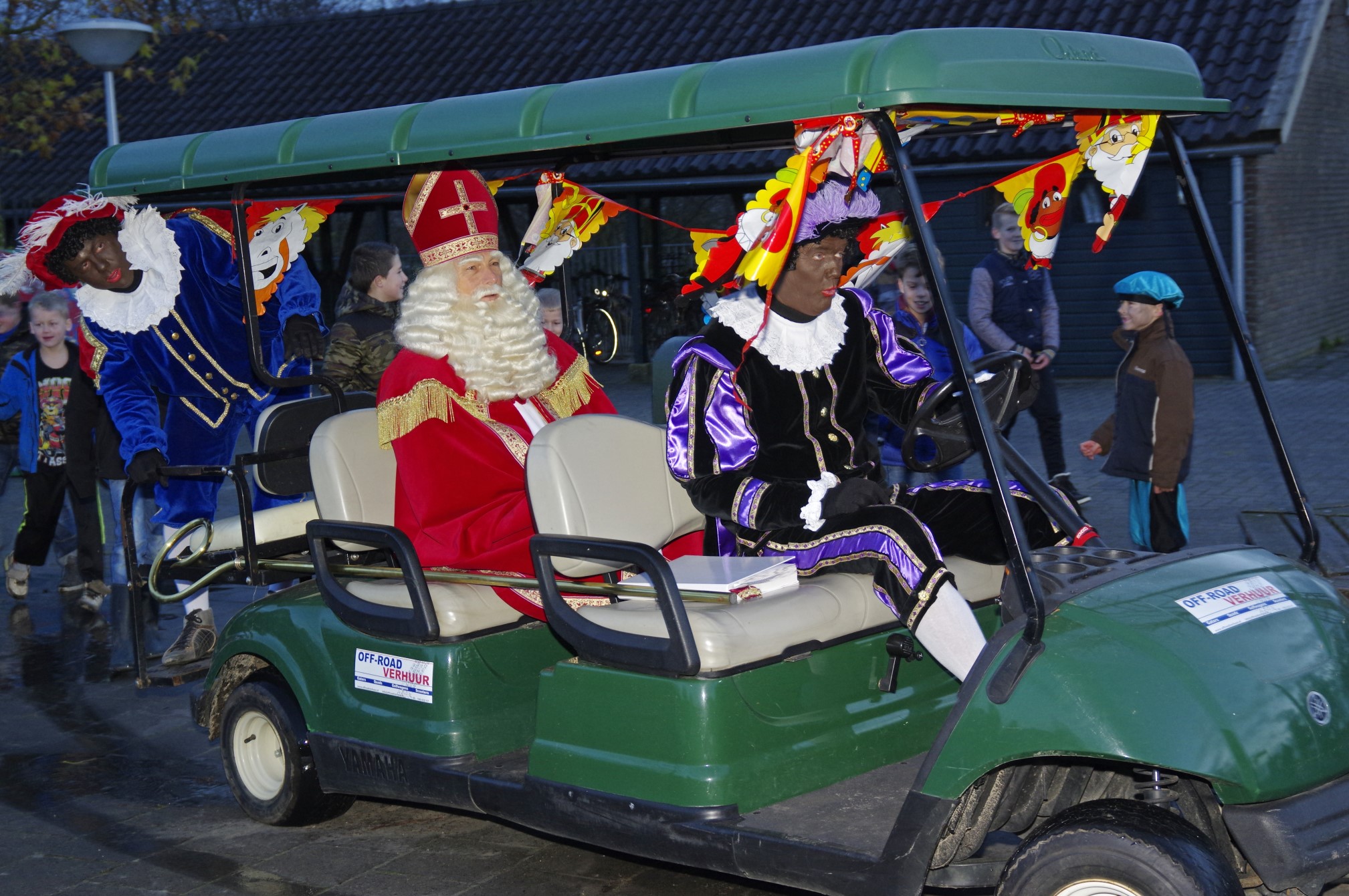 Sinterklaas op de Aventurijn