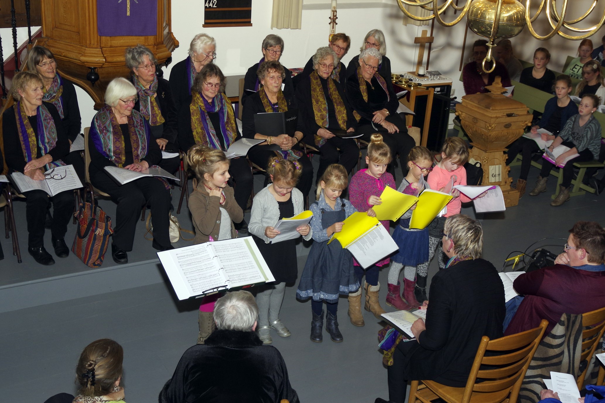 Kerstsamenzang PKN kerk Scherpenzeel 2015