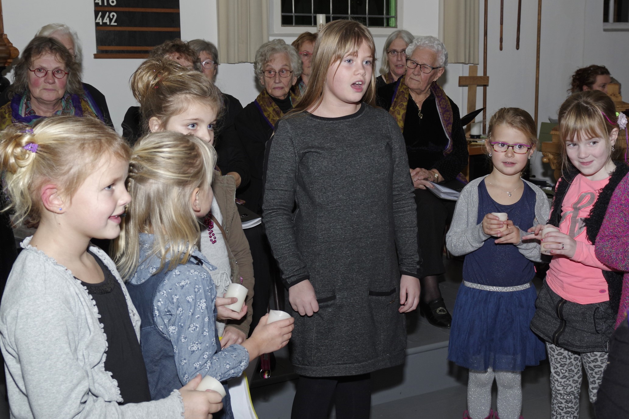 Kerstsamenzang PKN kerk Scherpenzeel 2015