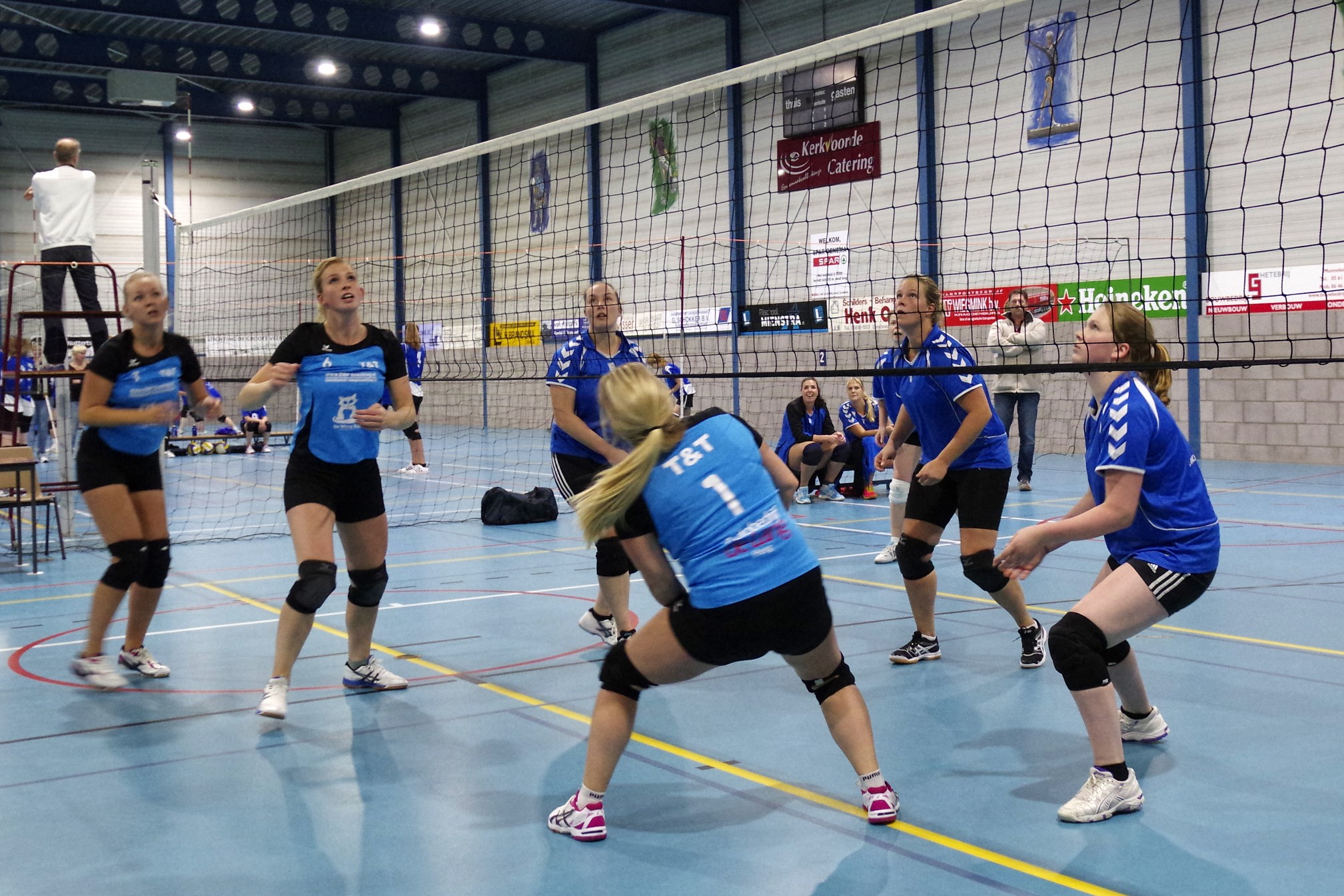 Ledverlichting en Volleybal Sparta