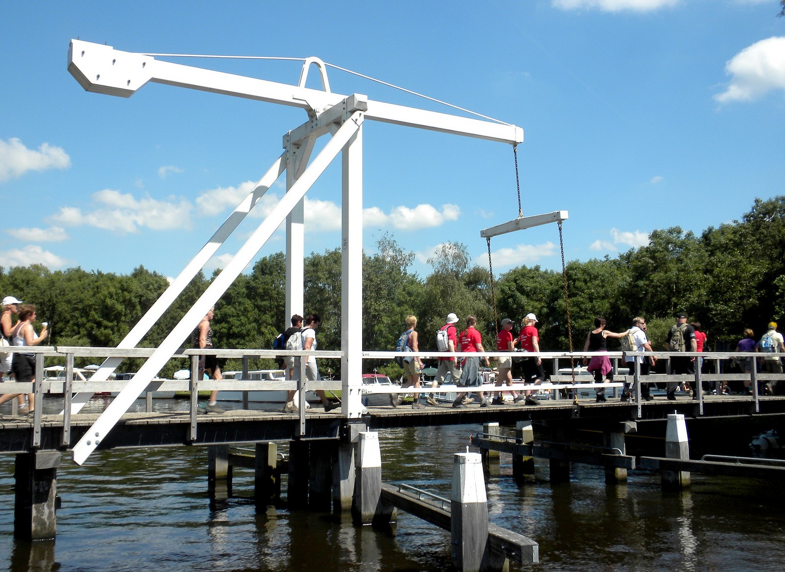 Ophaalbruggetje Driewegsluis