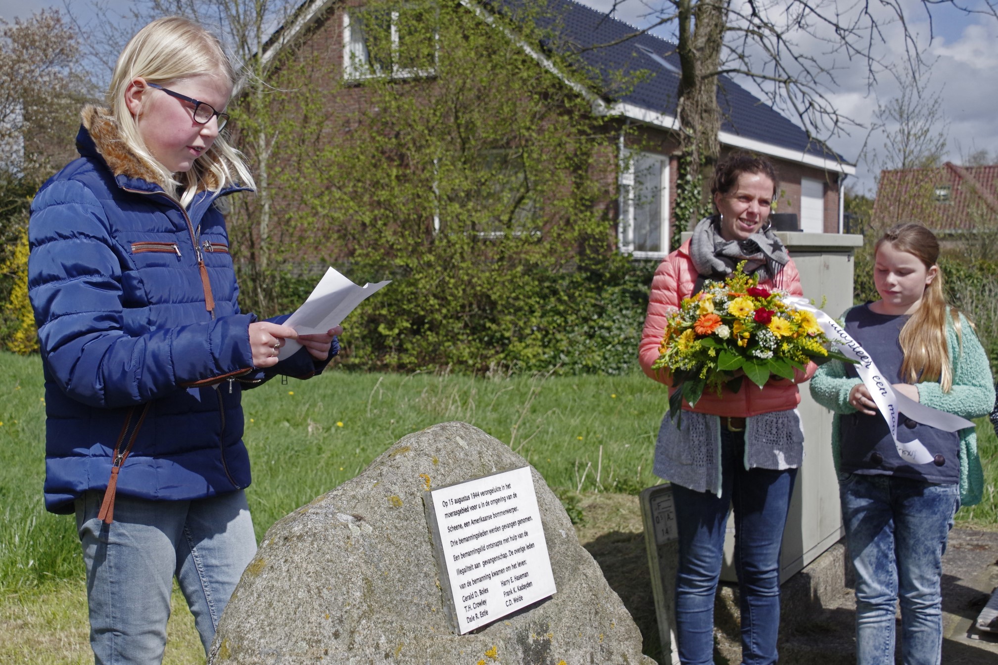 Jeugd Aventurijn herdenkt