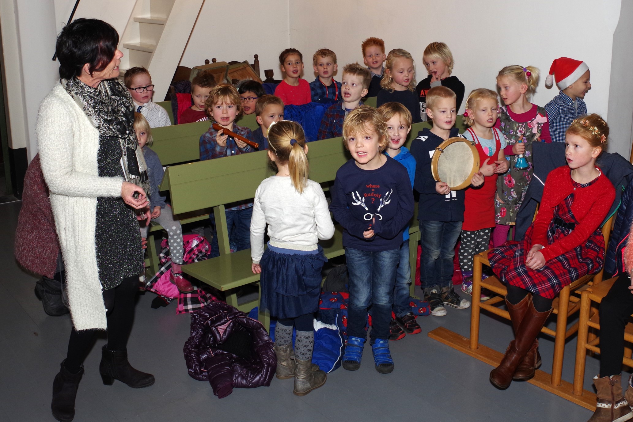 kerst school