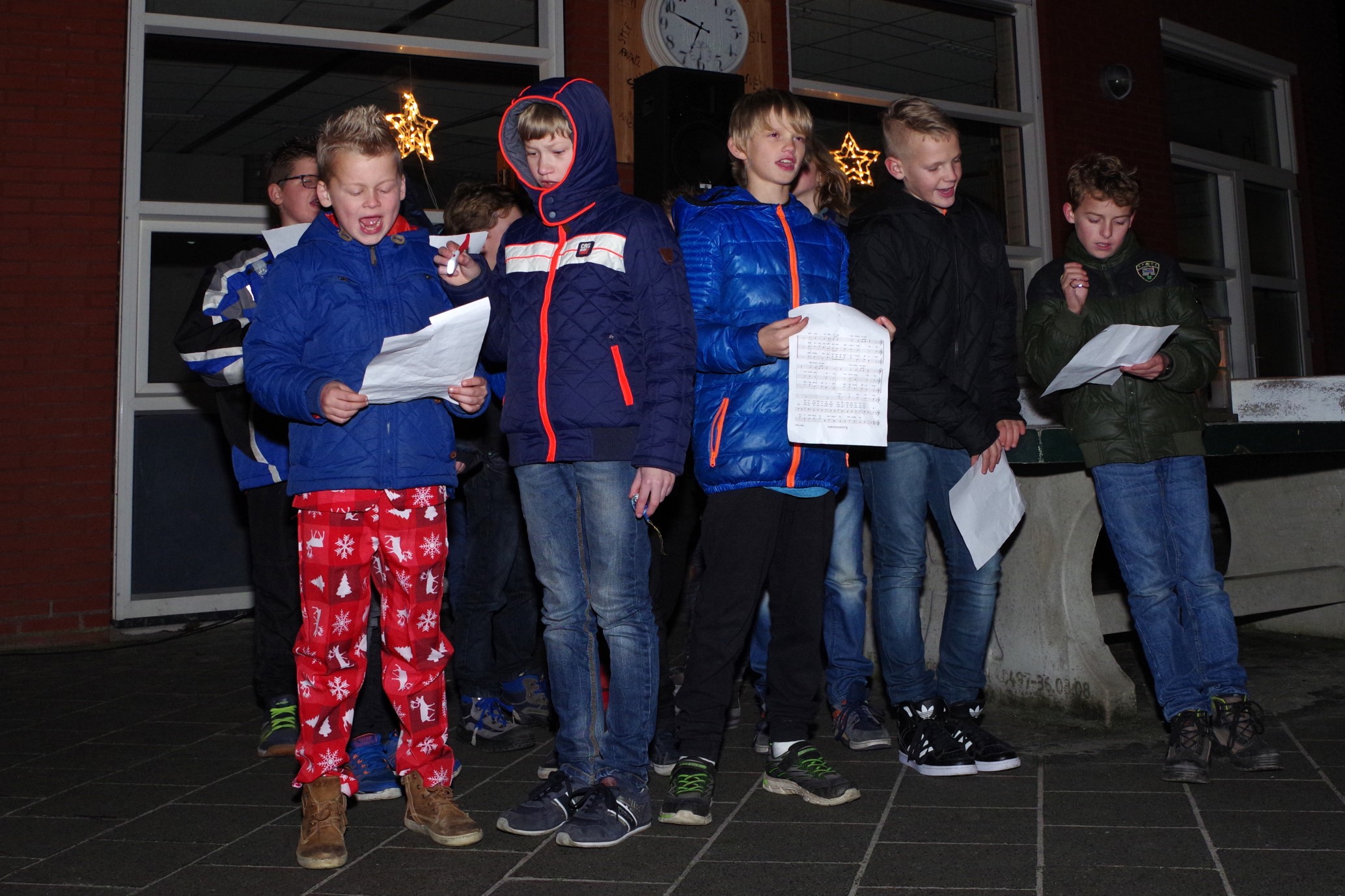 kerst school