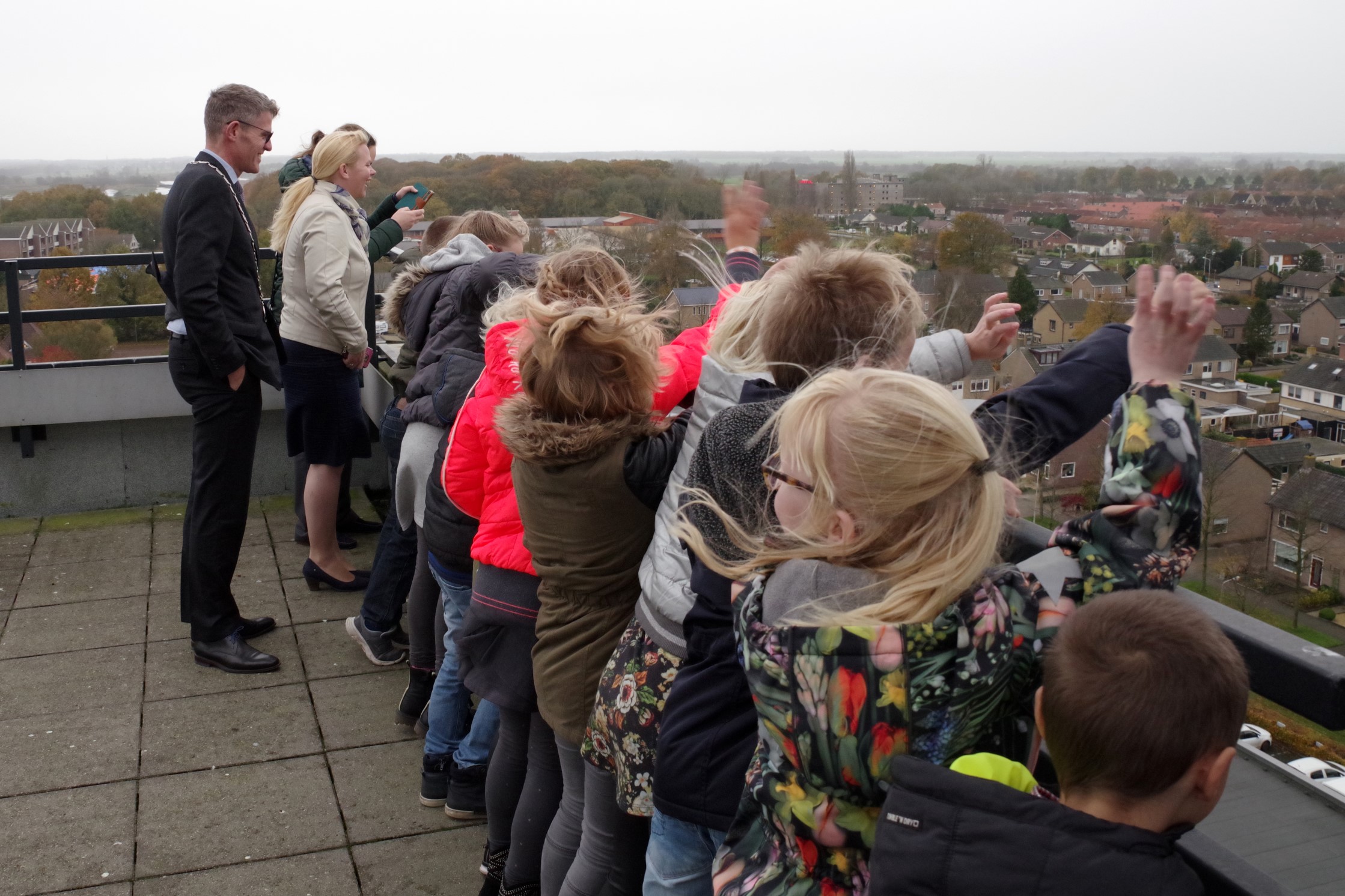 Ontbijt Aventurijn met burgemeester