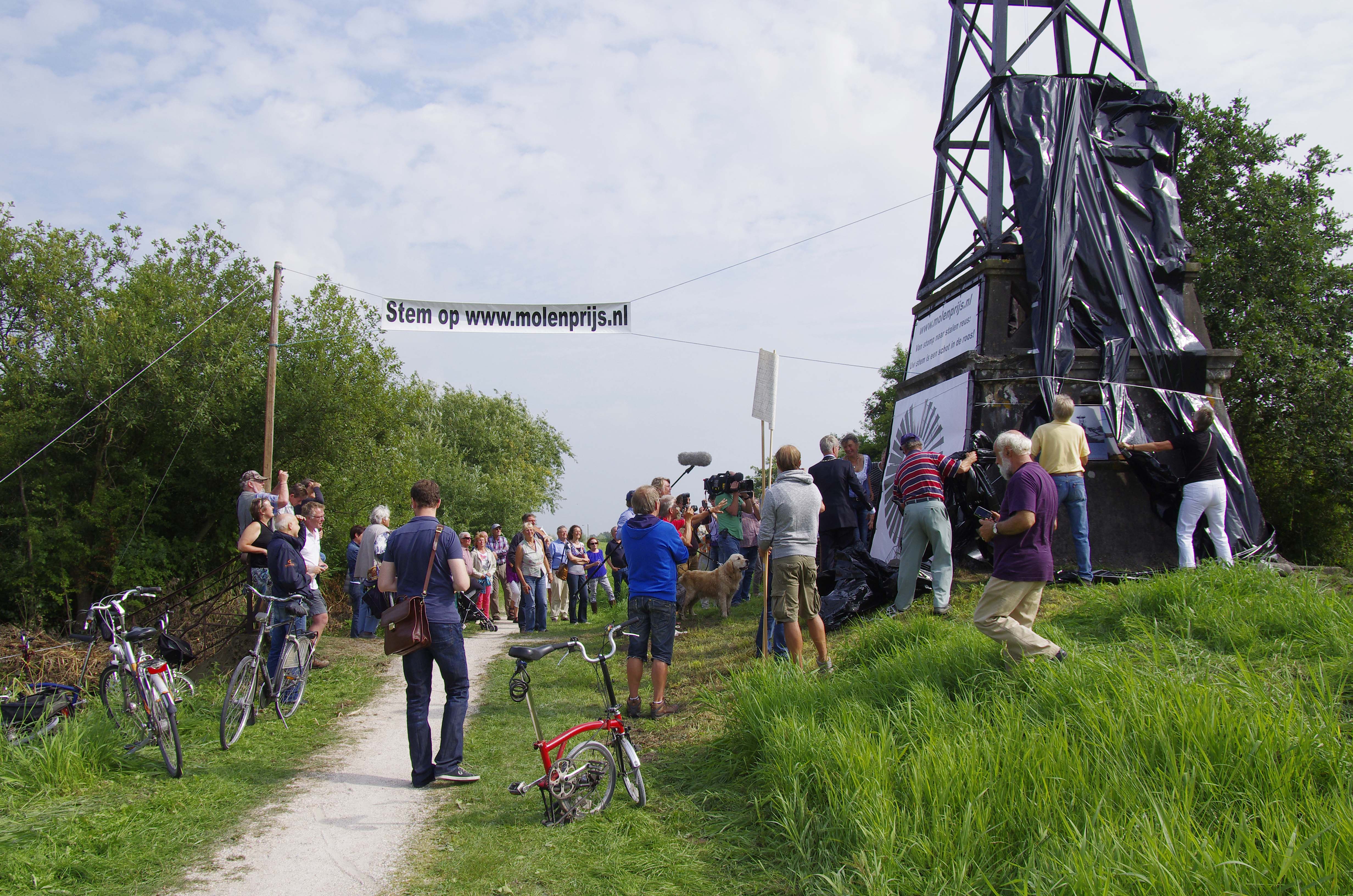 Restauratie windmolen Veendijk Munnekeburen