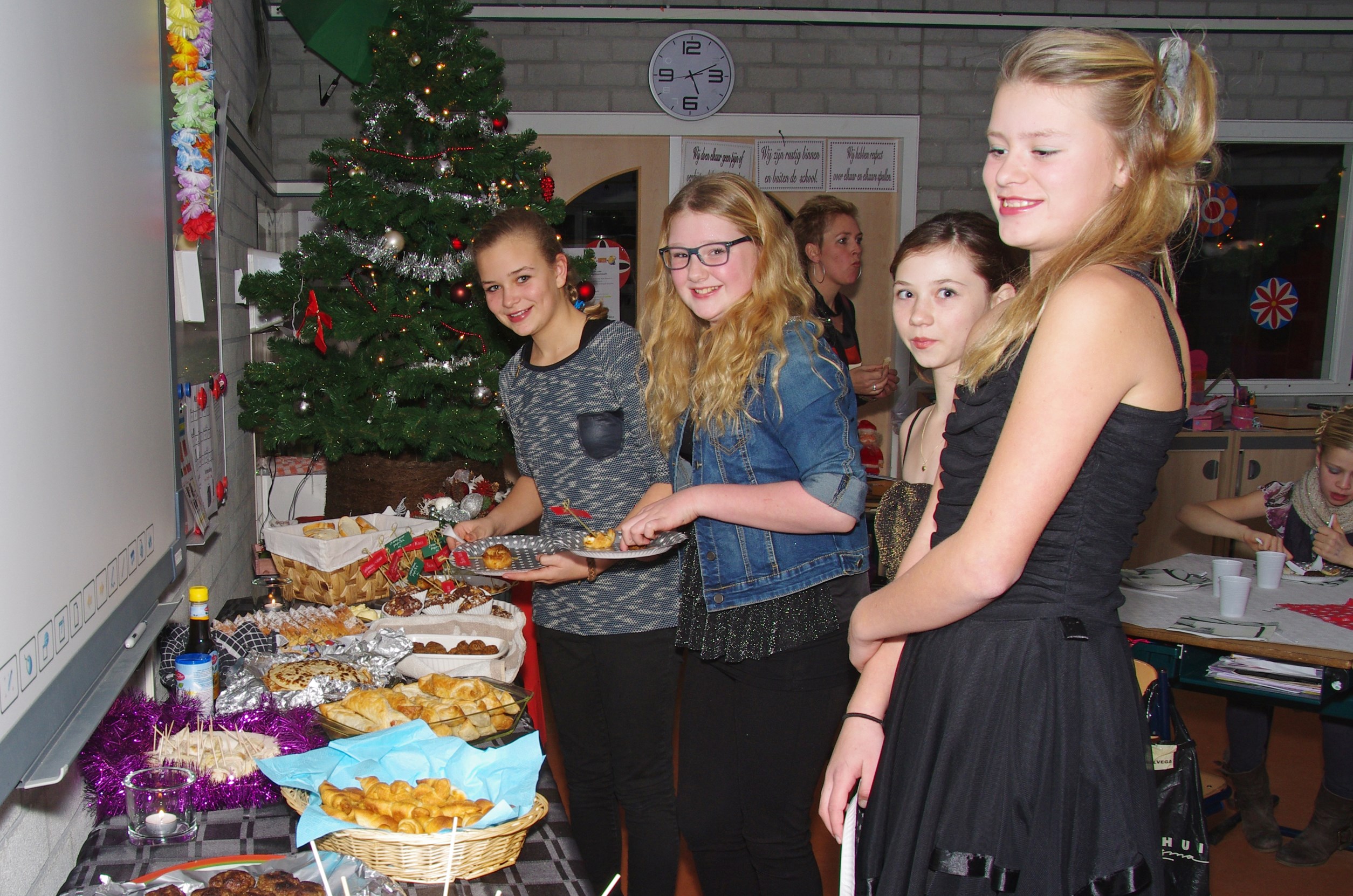 Kerstdiner op de Heidaschool