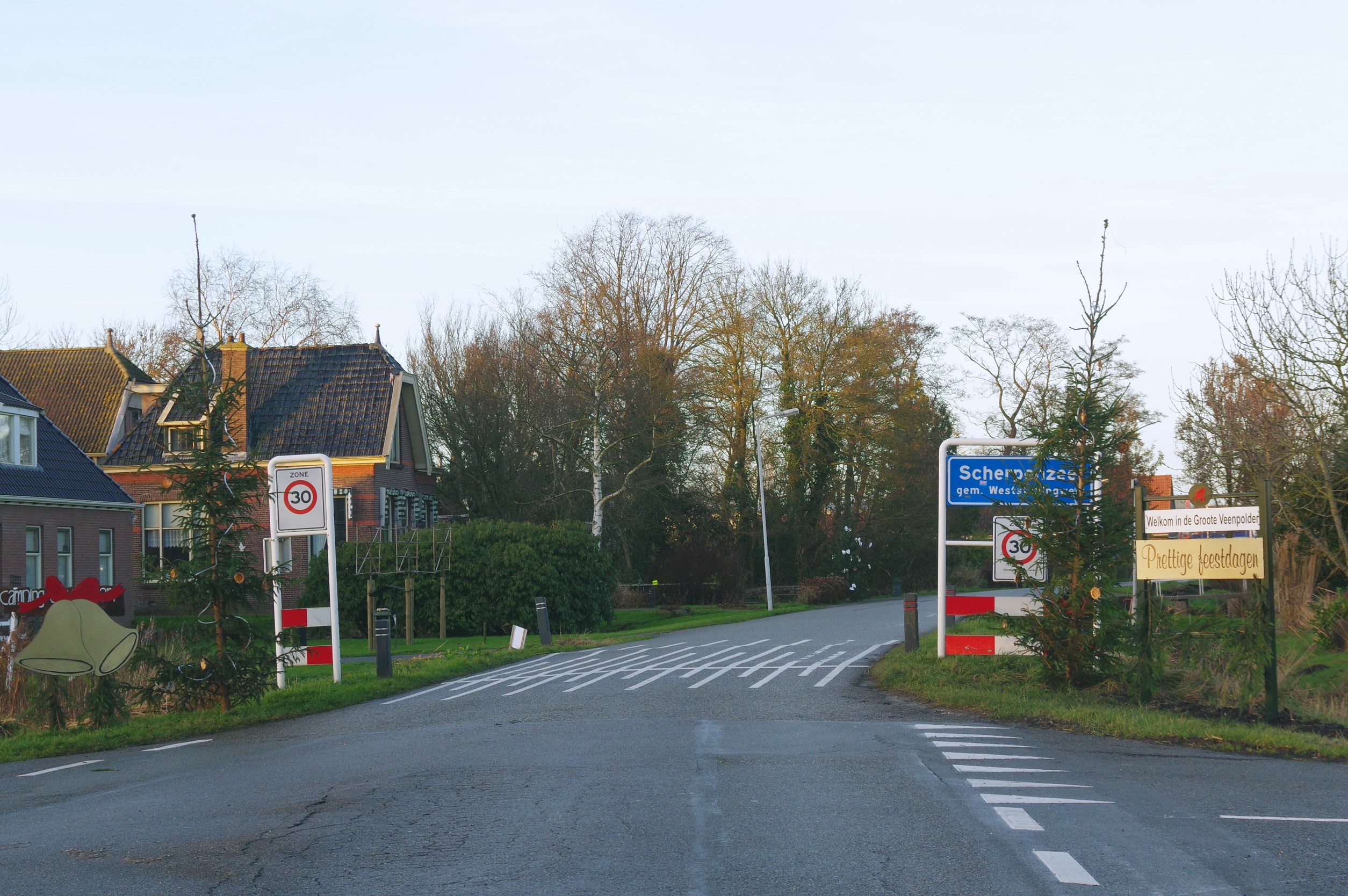 Straatversiering Kerst 2013 Grindweg