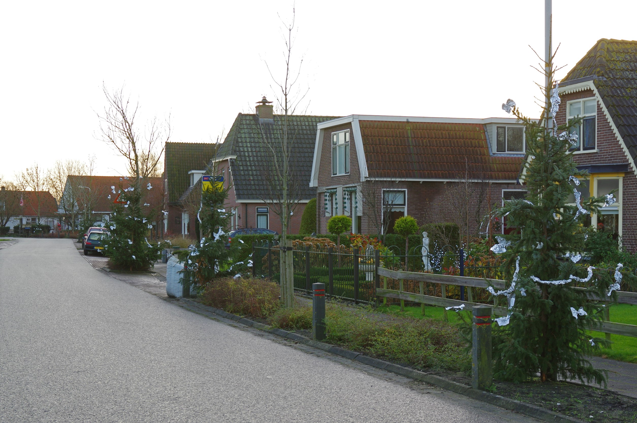 Straatversiering Kerst 2013 Grindweg