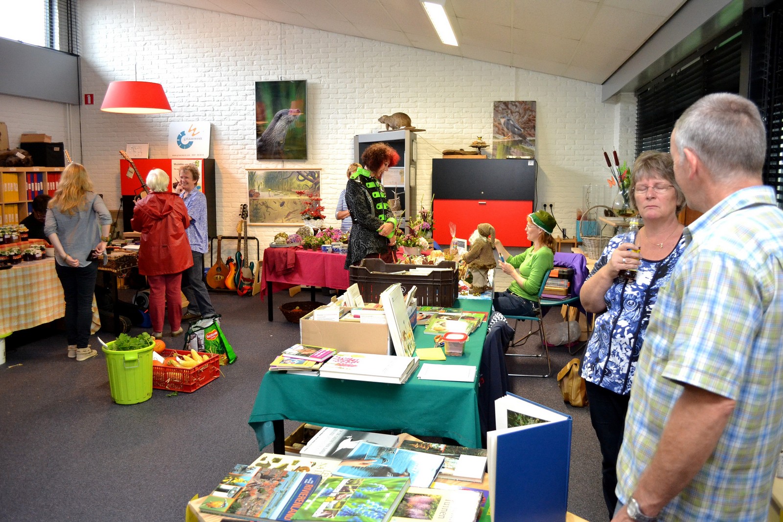 Op de SamenDoenMarkt in de Rietnymf 3